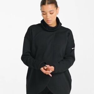 Nike Black Maternity pull over short/cape Black NWT size L